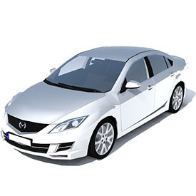 Mazda 6 3D Object | FREE Artlantis Objects Download